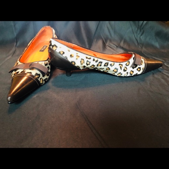 KWN Consignment - leopard kitten heel - Picture 3 of 8